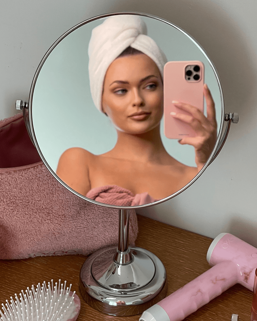 DUO DE SERVIETTES CHEVEUX ACCESSOIRE Osée 